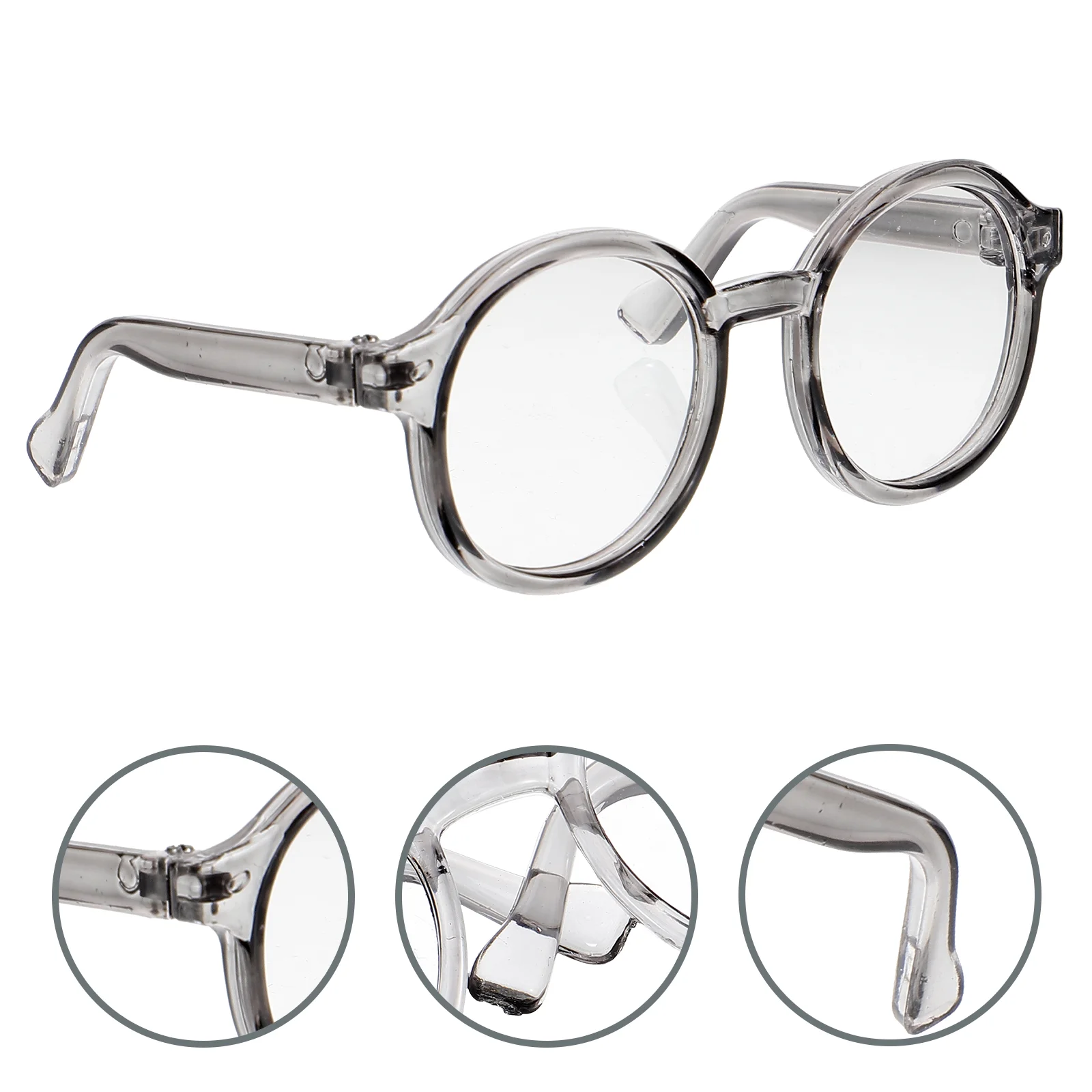 Glasses Eyeglasses for Dress up Eye-catching Decors Decorative Props Accessories Clothing