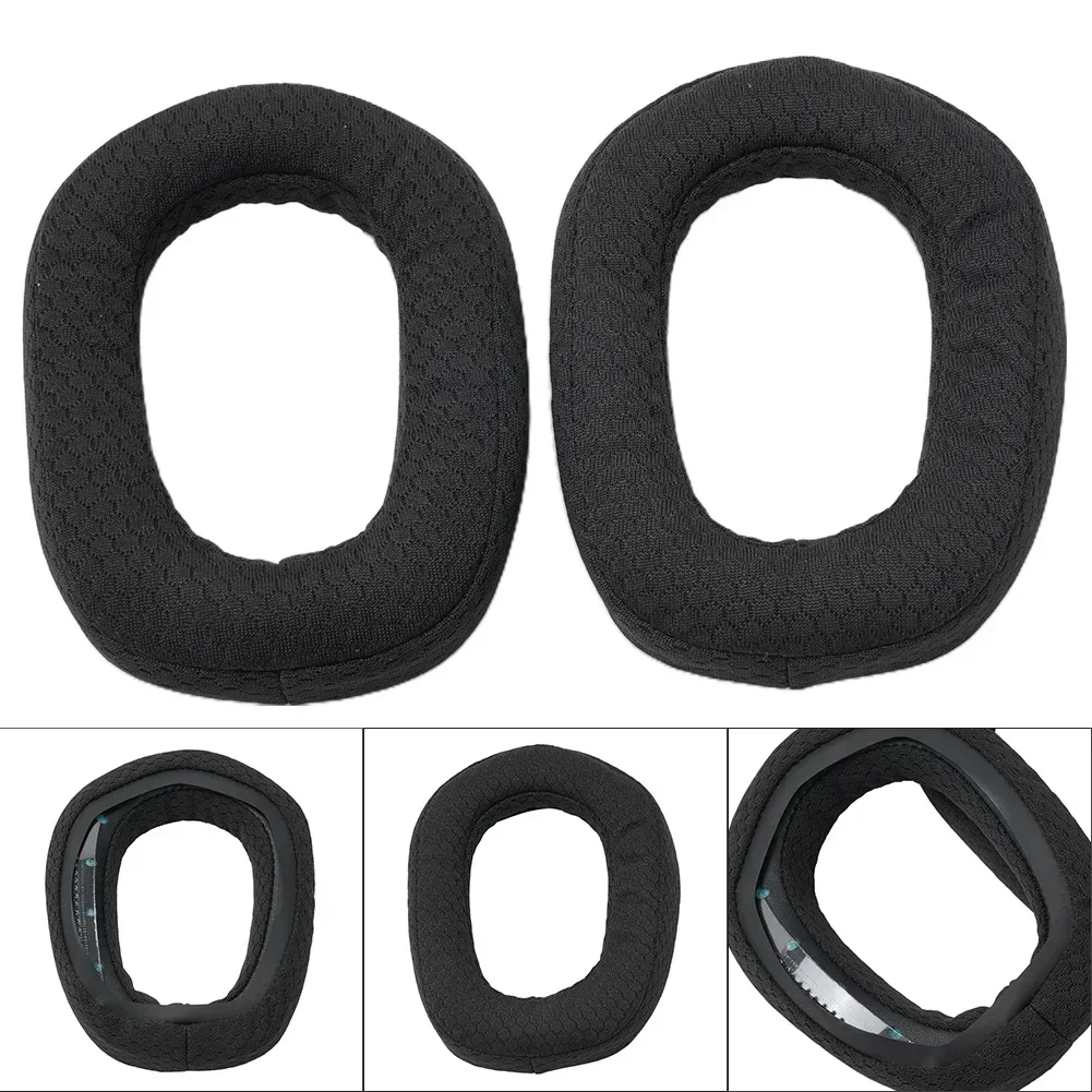 Tools Earphone Cover Sponge Black Earmuff Earphone Cushion For Head Beam Memory Sponge Cover Reliable