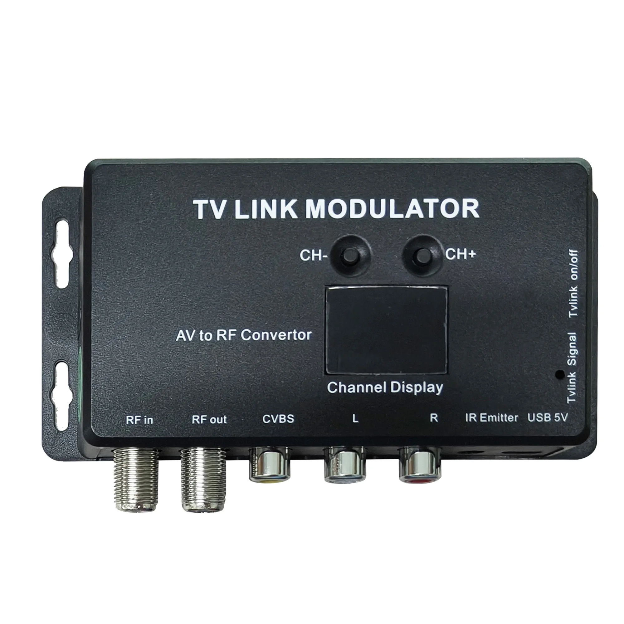 

AV-RF TV LINK Модулятор ИК-пульт дистанционного управления Расширитель диапазона Аналоговый ТВ Устройство для вставки программ с самопроизводством