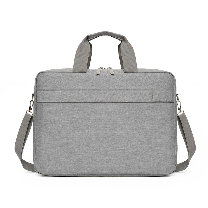 Oxford waterproof briefcase, 15.6-inch computer storage shoulder bag, large-capacity meeting document bag