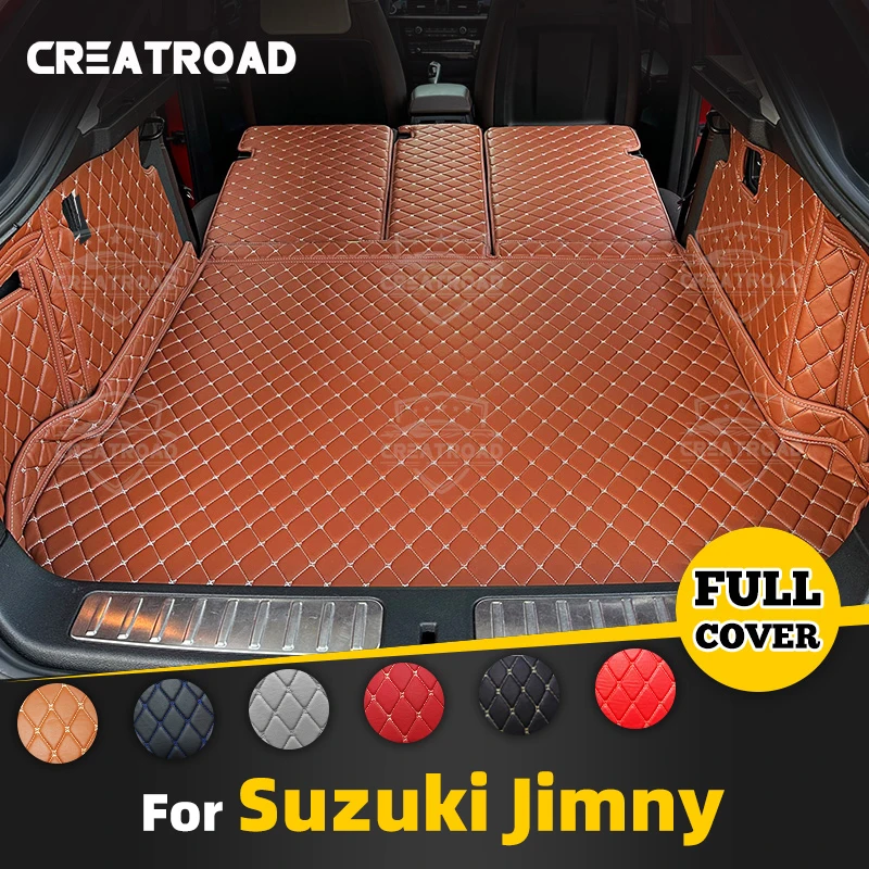 

For Suzuki Jimny 2012-2019 2023-2024 Auto Full Coverage Trunk Mat Car Protective Pad Cargo Liner Interior Accessories