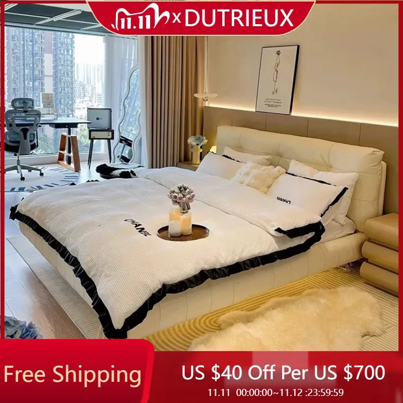 

Высококачественная свадебная кровать, эстетический органайзер, удобная дизайнерская кровать, модная мебель для спальни Cama De Casal