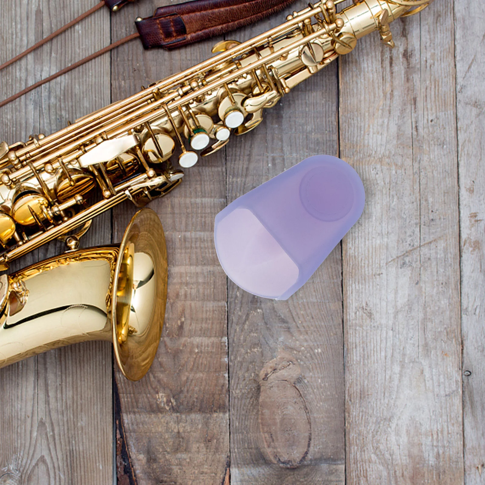 

Clarinet Mouthpiece Protector Alto Saxophone Cover Protective Case Cap Sound Hole Pad