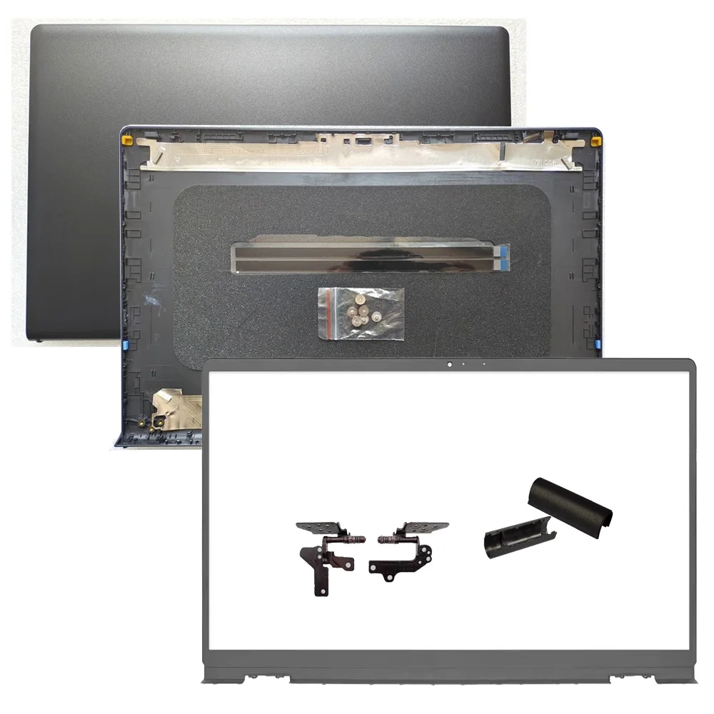 

New Rear Lid TOP Case Laptop LCD Back Cover Front Bezel Hinges For DELL Inspiron 15 3510 3511 3515 3520 3521