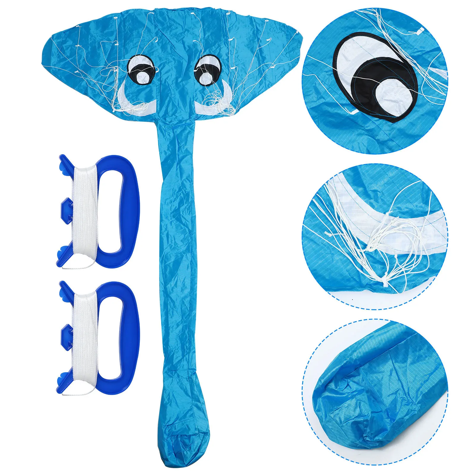 

1 set 1 Set For Kids Outdoor Flying Long Tail Outdoor Cartoon Huge Fun Long Tail Gift Elephant Cartoon Kite Kite