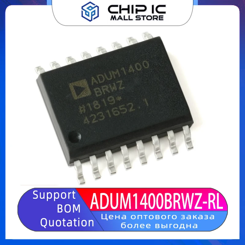 ADUM1400BRWZ-RL Package SOP-16 Patch A Four-channel Digital Isolator Chip 100% New Original Stock