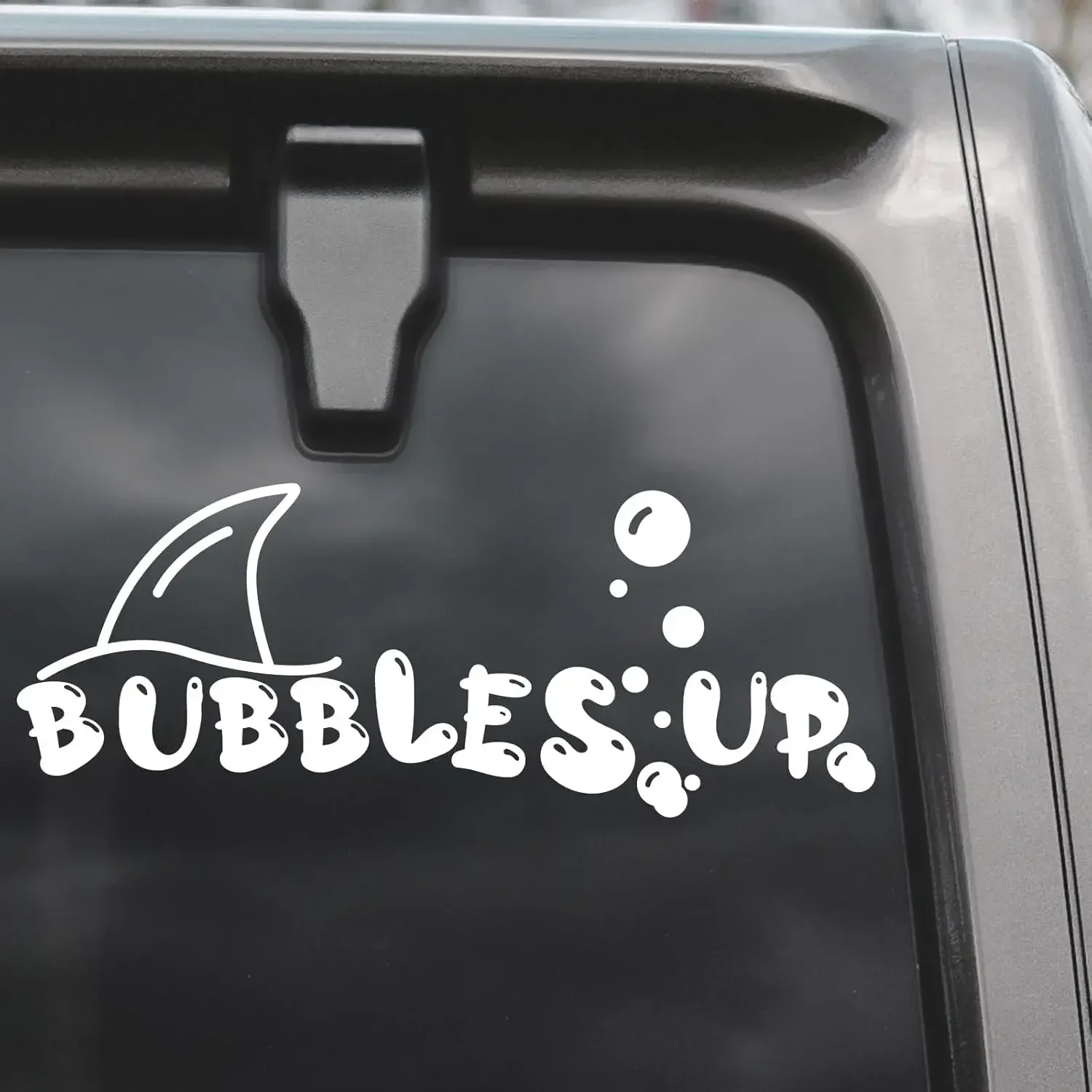 

2PCS Bubbles Up Car Decal - Vinyl Windows Stickers, Weatherproof Transfer Decals