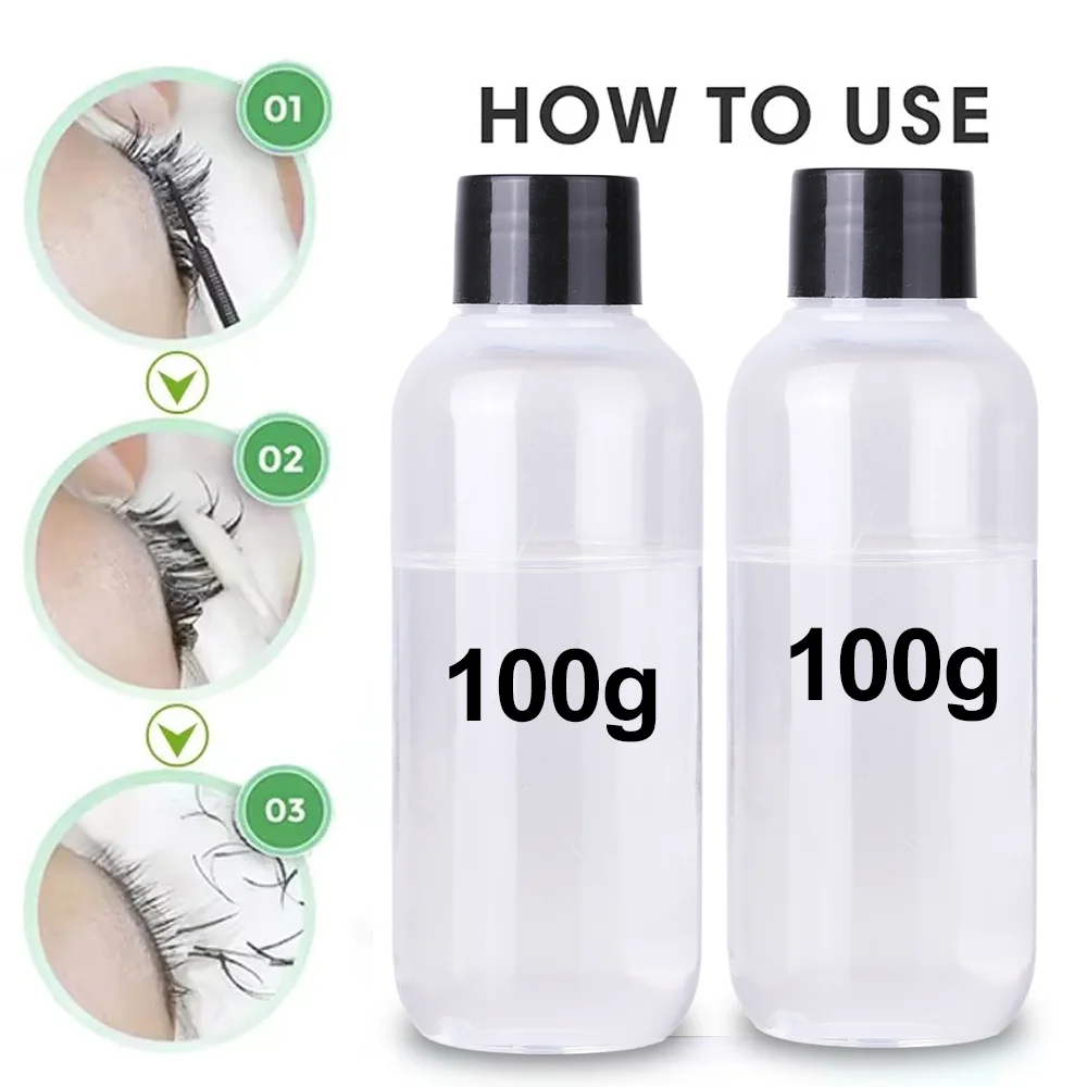 100g Liquid Remover สําหรับขนตากาว Original Korea False Lash Removal Liquid สุขภาพความงามเครื่องมือแต่งหน้า Sky Remover