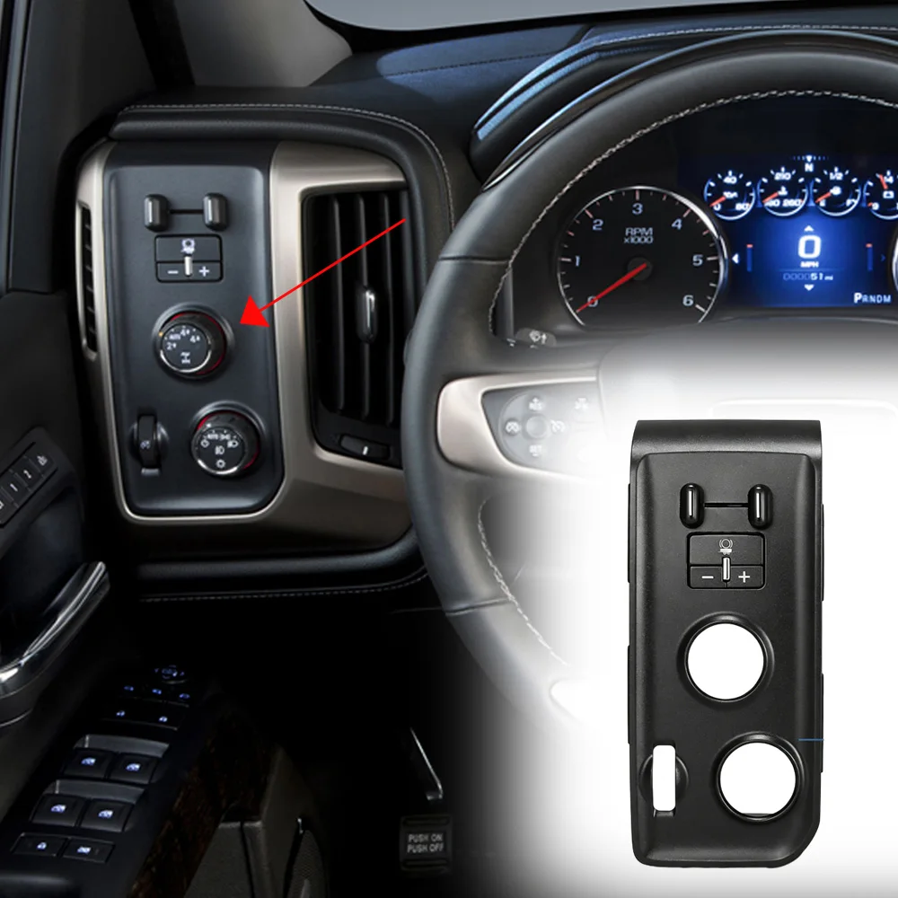 8 Pins Trailer Brake Control Switch Panel  84109447, 23476237 23176401 For GMC Sierra Chevrolet Silverado 1500 2500 HD 3500 HD