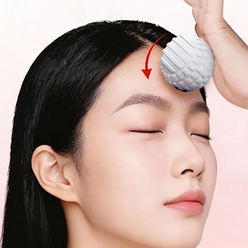 TPR Floating Point Muscle Relaxation Massager Light Massage Adsorption Ball Relieves Pain Reusable and Washable