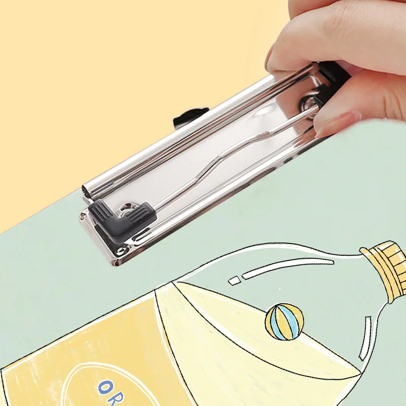A4 การ์ตูนสร้างสรรค์โฟลเดอร์คลิปบอร์ดนักเรียน Office Supply Exam กระดาษ Organizer เอกสารอุปกรณ์เสริมการศึกษา