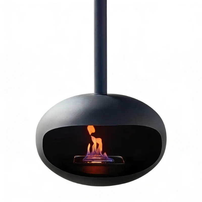 Limited Stock UFO Outdoor Fire Pit Alcohol Ethanol Heated Fireplace Truly Smoke-free Modern Courtyard Heater for Gardens/villas