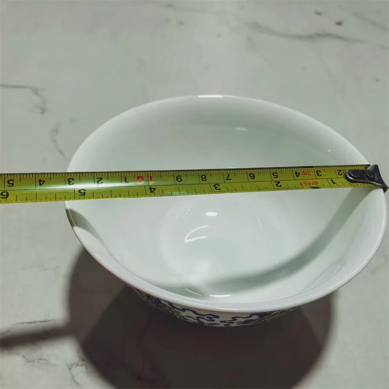 الخزف الصيني القديم الوردي ثمانية كنوز نمط السلطانية العتيقة نمط أطباق السيراميك لديكور المنزل