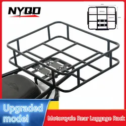 Motorcycle Rear Luggage Rack Thickened and Enlarged Bicycle Rear Shelf Electric Vehicle Rear Fixed Iron Frame Solid