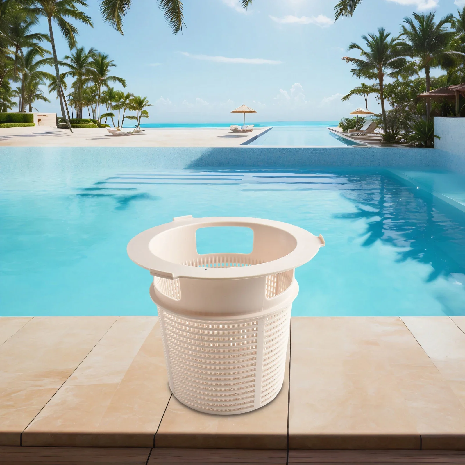 

Commercial Pool Accessory Heavy Duty Skimmer Pool Maintenance Easy To Clean Efficient Debris Capture Optimal Performance