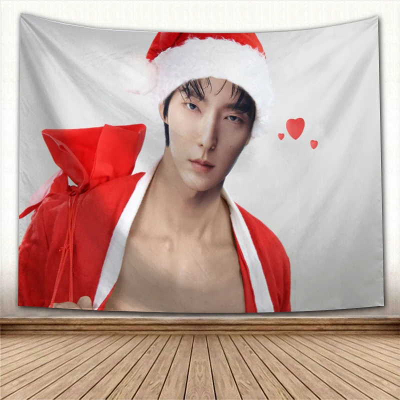 New Arrival  LEE JOON GI KPOP Tapestry Home Decorative Tapestries Beach Towel Yoga Mat Blanket Table Cloth Wall Tapestry 0916