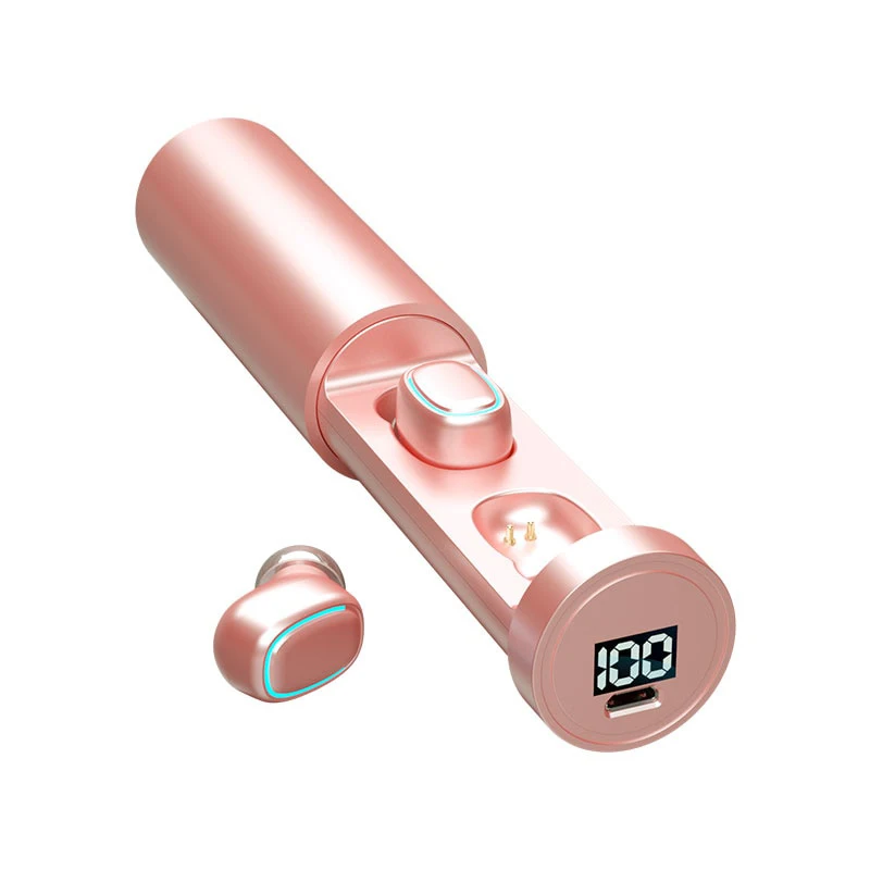 

C1 Bluetooth наушники для спорта на открытом воздухе беспроводная гарнитура V5.1 с зарядным устройством дисплей сенсорное управление наушники водонепроницаемые
