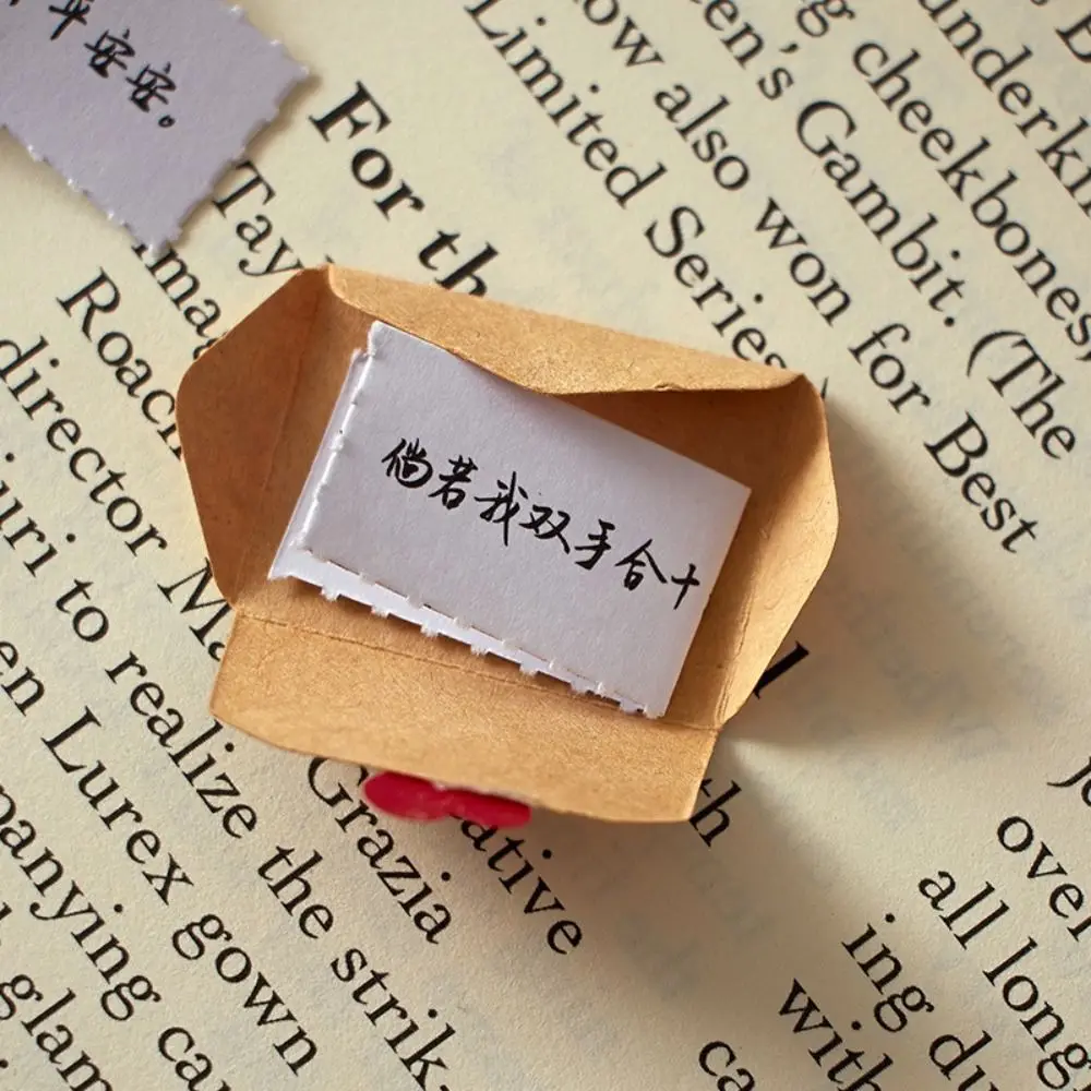 100 Promises/Blessings/To Do Lists Mini Love Letter Set DIY Surprise Gifts Handmade Love Message Paper Selfmade Handcrafts