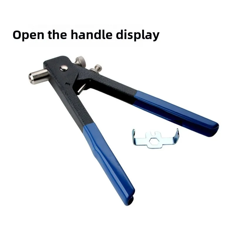 86pcs Heavy Duty Blind Rivet Nut Kit Set Riveter Tool Rivet Nut Gun Thread Hand Riveter Rivet Gun Threaded Insert Tool