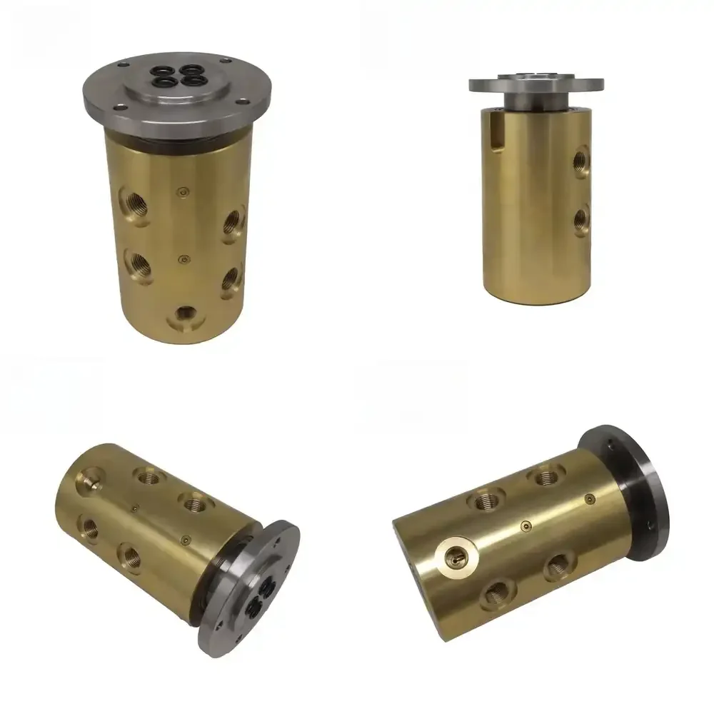 

Four Independent Pathways of High-pressure and Low-speed Rotary Joints