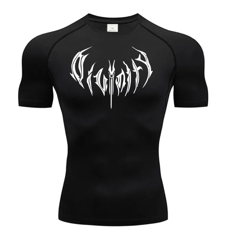 

Мужская футболка для бега, быстросохнущая одежда для фитнеса и тренировок, дышащая, впитывающая пот, для занятий на открытом воздухе, велоспорта и медленного бега