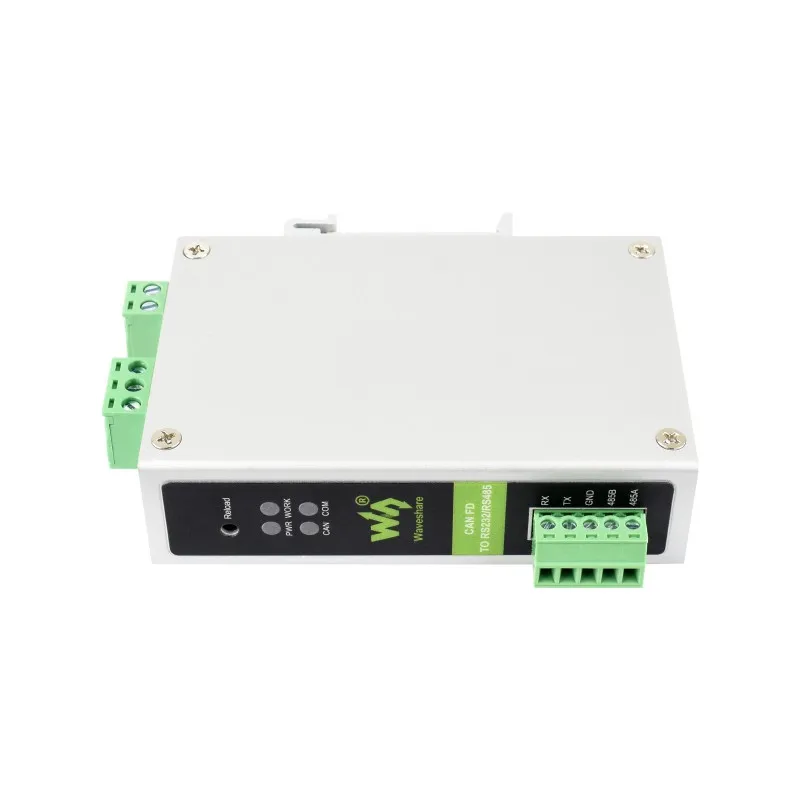 Waveshare CAN FD Protocol Converter, CAN FD To RS232/RS485 Bidirectional Data Communication, Supports 5 Data Conversion Modes