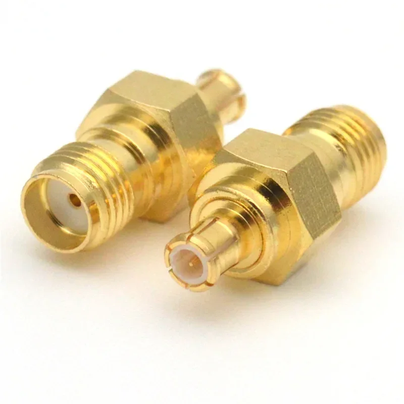 5pcs  RF MCX-J/SMA-K coaxial 50 ohm connector HF MCX to SMA female oscilloscope