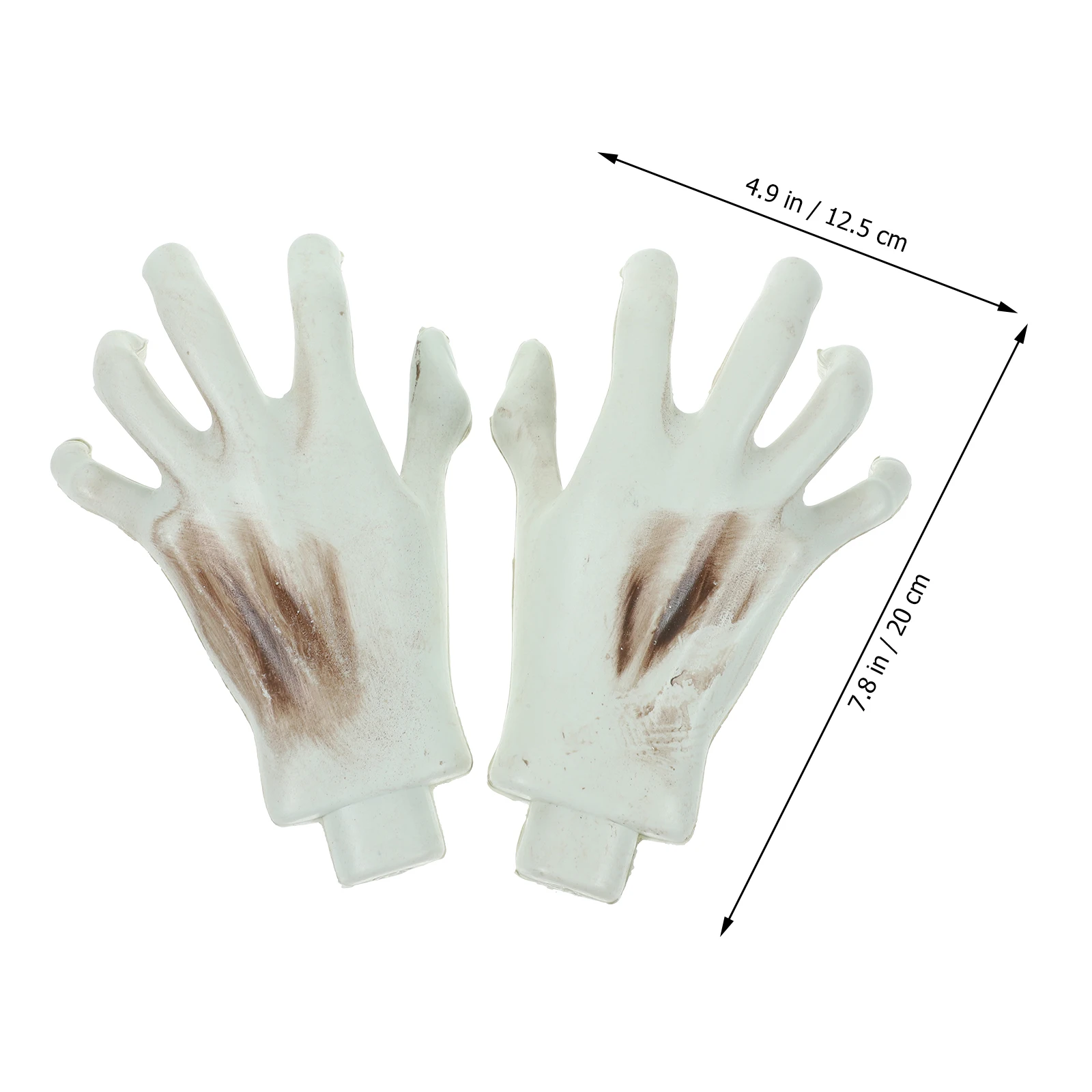 

Ghost Festival Decorations Halloween Terror Hand Practical Creepy Props Plastic Scary Fake