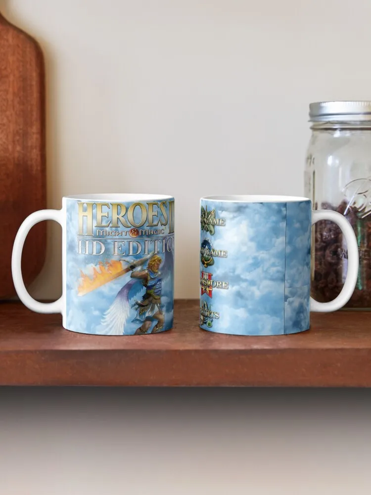 Heroes of Might & Magic 3 Title Screen Coffee Mug Breakfast Cups Creative Cups Anime Cup