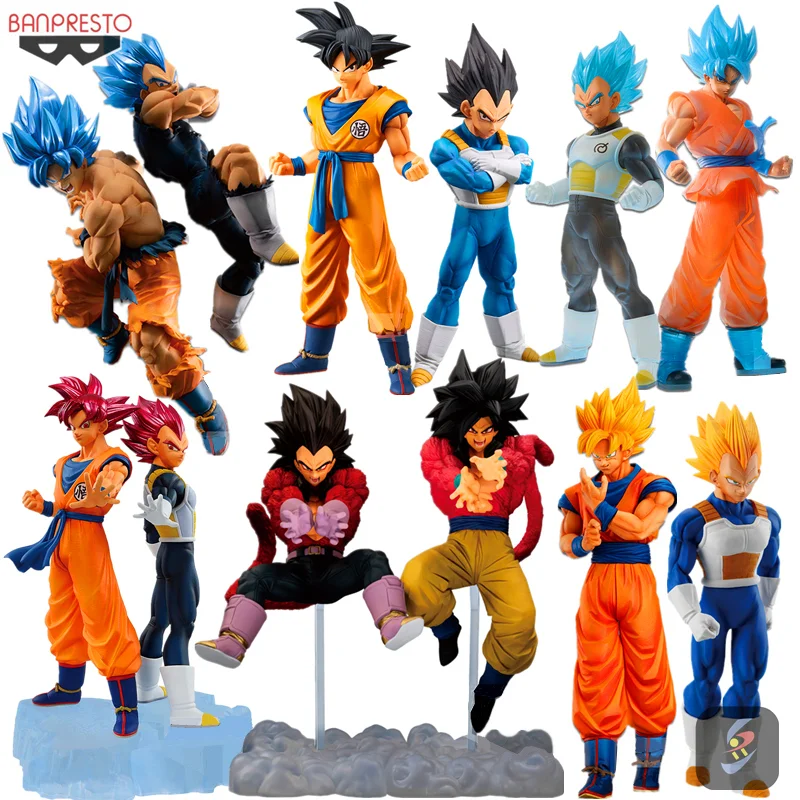 

In Stock Bandai Dragon Ball Gt Burst Battle Super Four Saiyan Sun Wukong Vegeta Ornament Gift