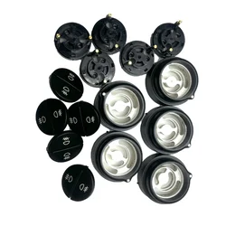 Headlight Switch Button Covers for Maserati GT Quattroporte QP 203522AA Car Light Accessories 2005-2012 ,5 Set