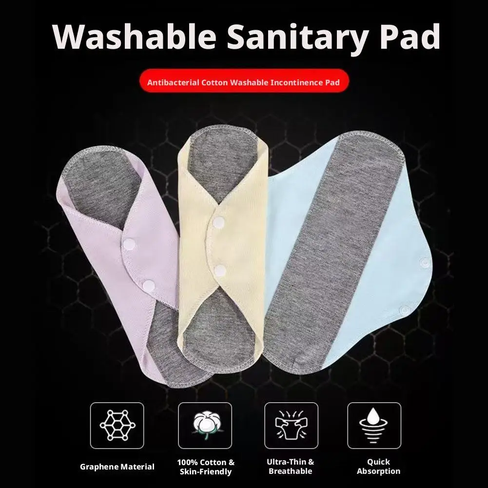 1/3/5 pièces, culottes lavables en coton réutilisables pour adultes, protège-slips, serviettes hygiéniques féminines, pour les règles, pour les personnes âgées, pour prévenir les fuites d'urine