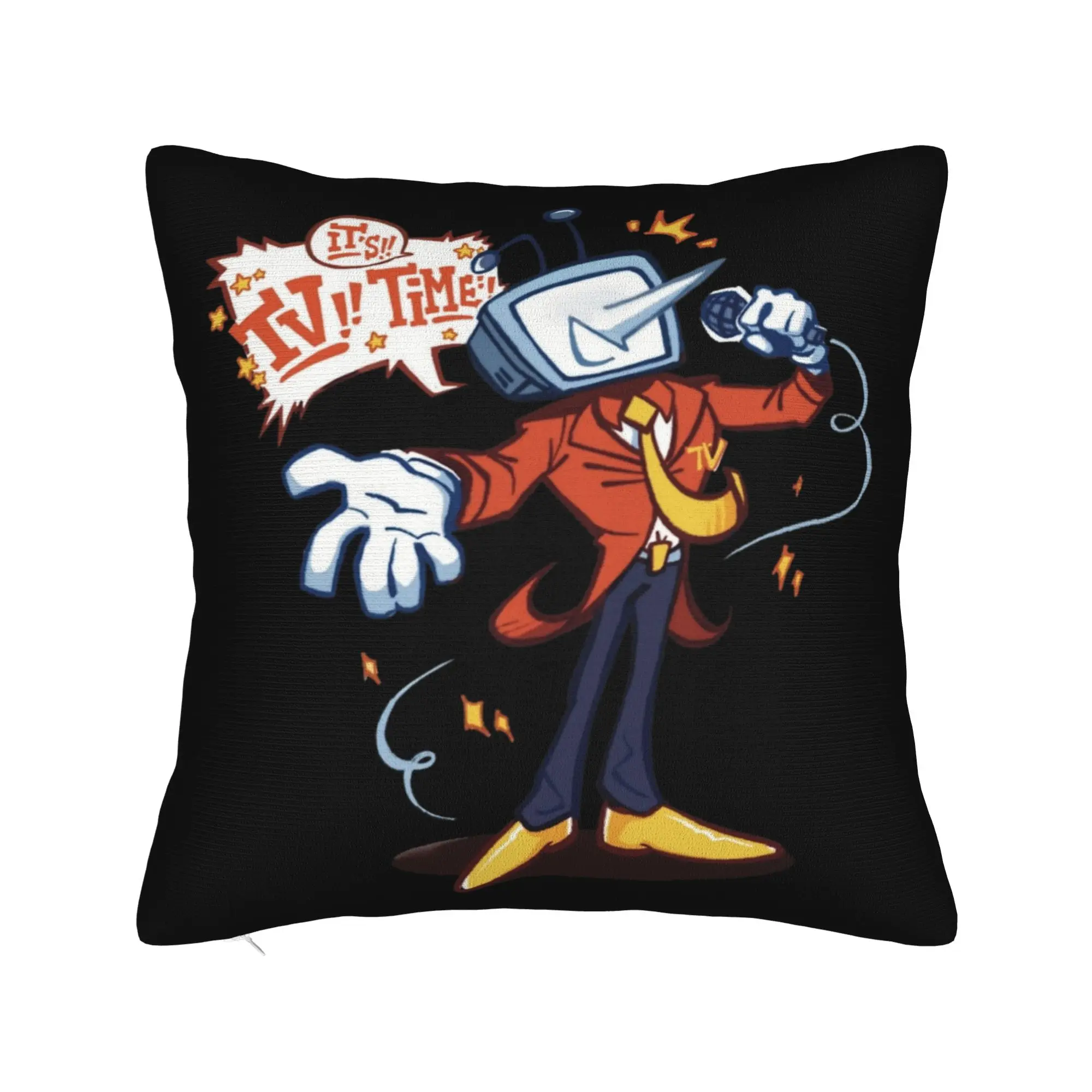 Deltarunes Tenna Pillowcase Printed Cushion Cover Decorative  Pillow Case Cover Car Square