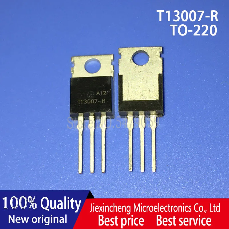 10PCS T13007-R T13007 TO220 New original