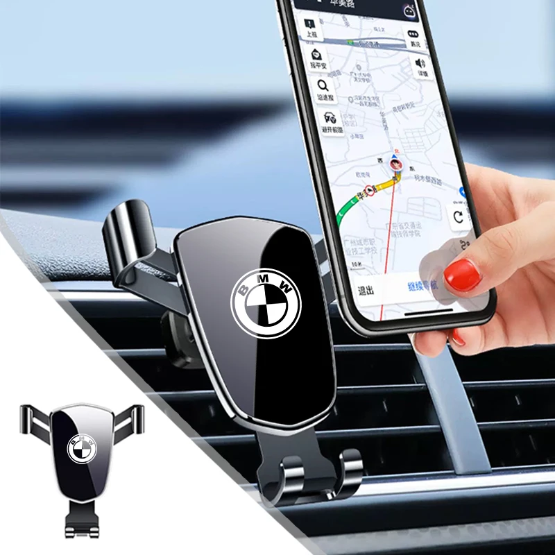 Car Phone Holder Smartphone Mount Auto Air Vent Mobile Cellphone Support Clip For BMW G60 G30 G20 E46 E90 F30 F10 X1X2X3X4X5X6X7