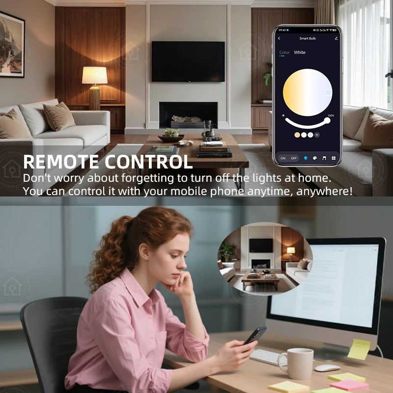 Led Bulb Candle Smart Lamp E14 TUYA Bluetooth Dimmable RGB Light 220V APP Group Control Smart Life For Home Room Decoration