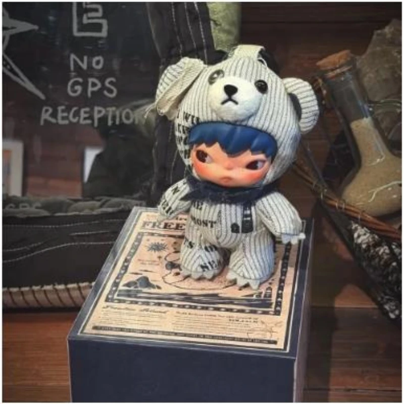 

POP MART Hirono Freedom Island Series: Плюшевые куклы-подвески, милые коллекционные фигурки, лимитированная серия, подарки на день рождения с сюрпризом