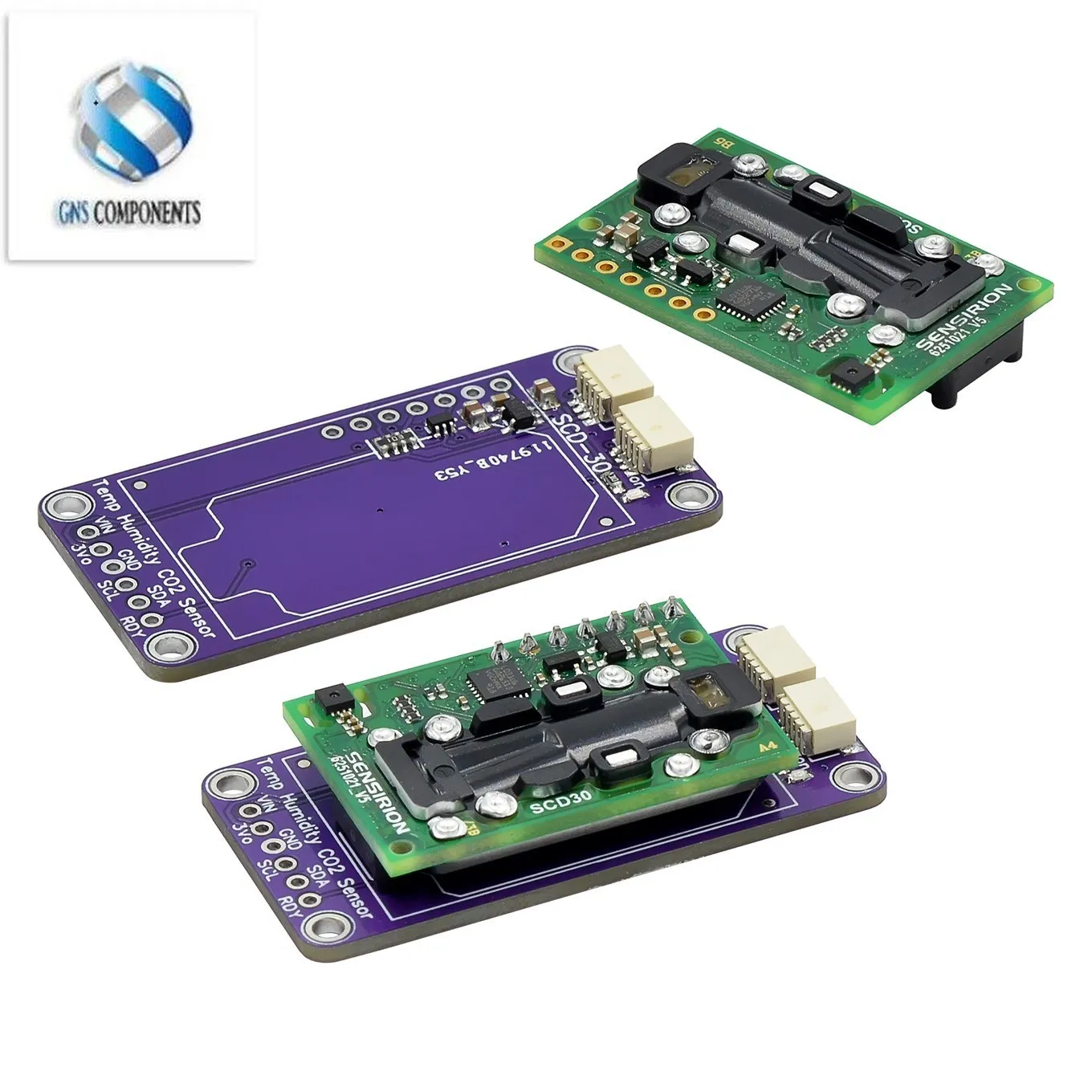Scd30 Luchtkwaliteitssensoren Module Voor Co2 En Rh/T Metingen I2c Modbus Pwm