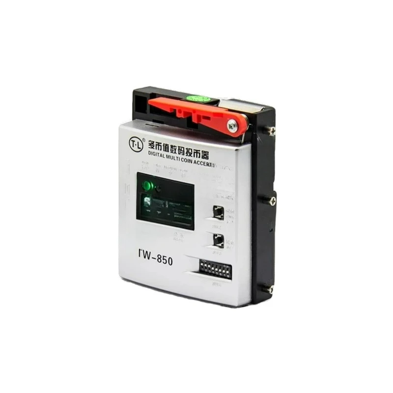 Coin Operated Games TW 850 Coin Acceptor For Arcade Game Direct Insertion Memory Setting Multi Currency Coin Acceptor