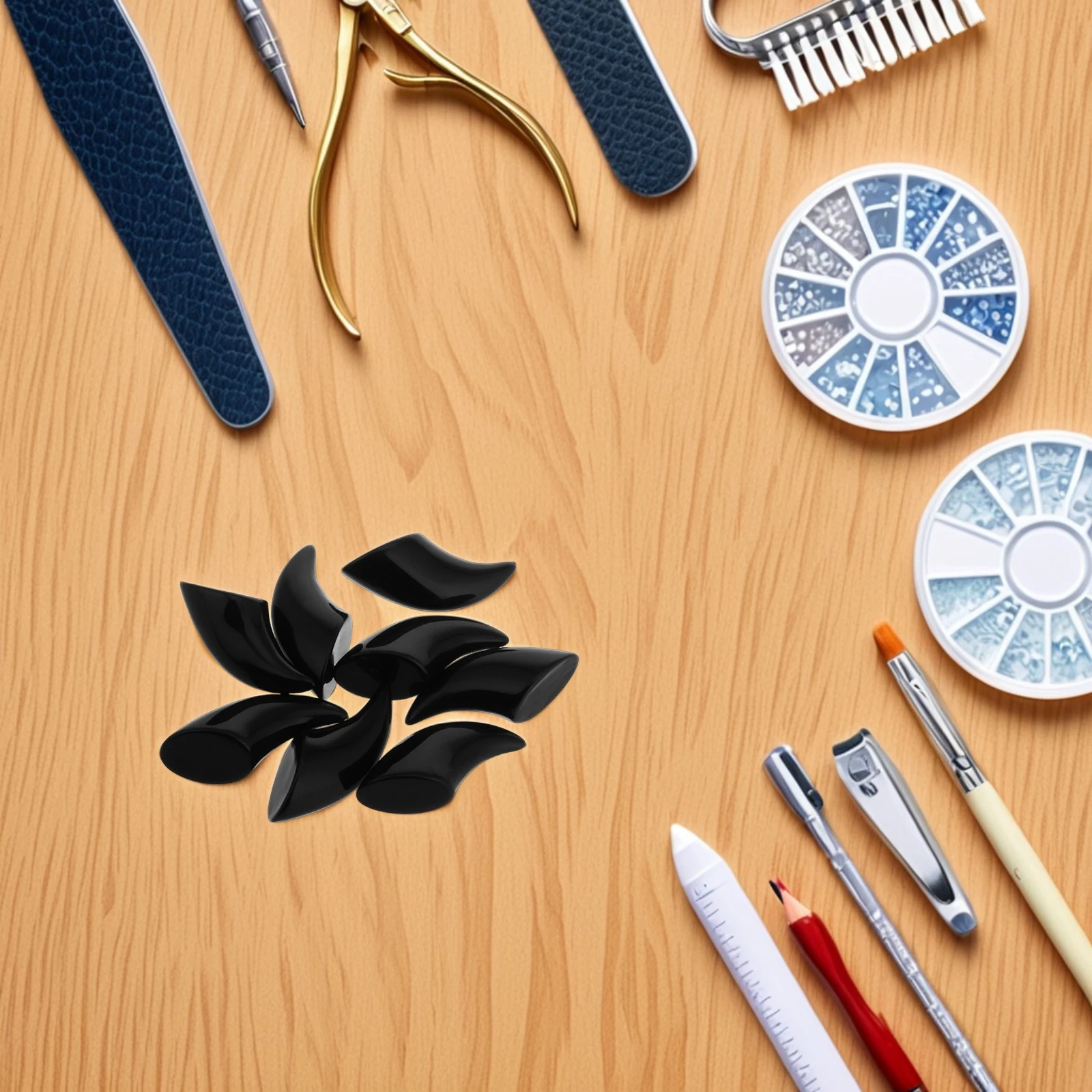 8 個のファースーツ足爪キット取り外し可能な爪チップ DIY コスチュームアクセサリーハロウィンコンベンションロールプレイファッションアート用