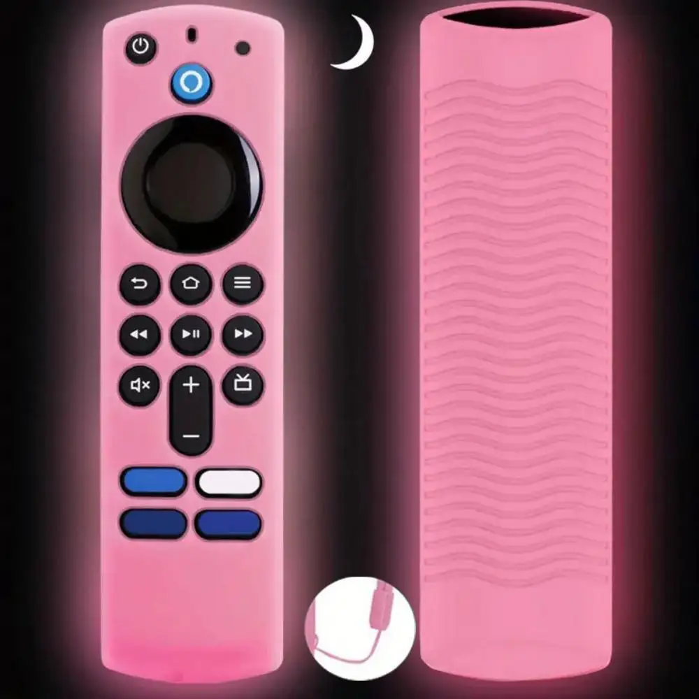 Silikon-Leucht-Fernbedienungsabdeckung für Alexa Voice Remote (3. Generation) L5B83G, Modell 2021, Fire TV Stick 4K 2. Generation (2021) – Detail 11