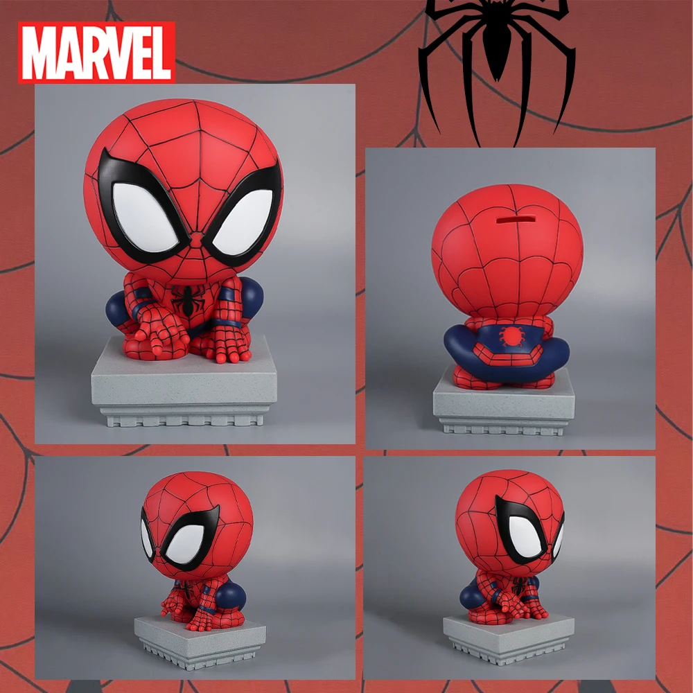 

Marvel Officially Licensed PVC Piggy Bank Spider-Man Figurine Money Box Home Decor 1Pc MARVEL