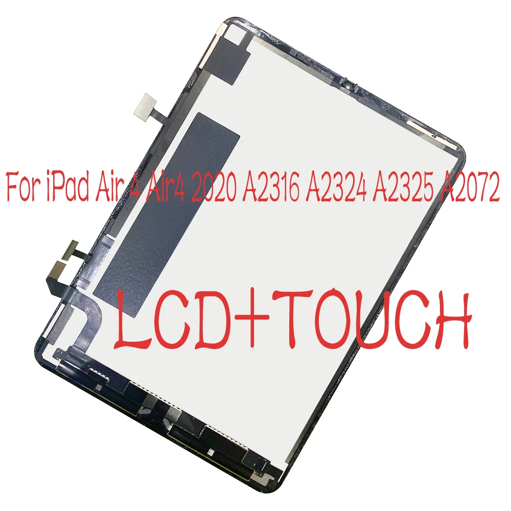 Imagem -03 - Lcd Display Touch Screen Digitizer Pad Pro 10.9 Ipad Air Air 4ª Geração 2023 A2316 A2324 A2325 A2072 Original 109