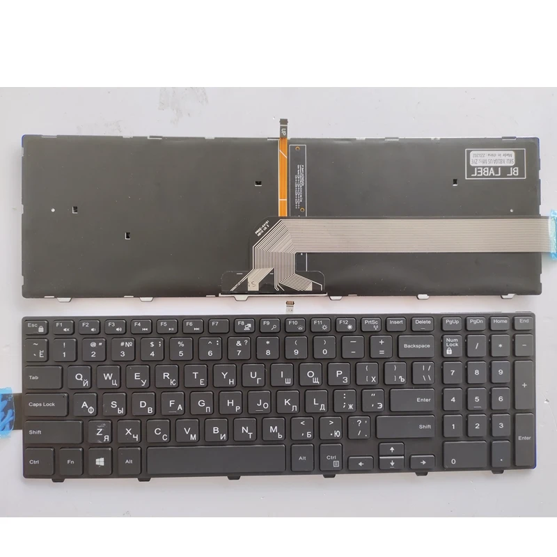 

GZEELE russian laptop Keyboard for DELL Inspiron 15 3000 5000 3541 3542 3543 5542 5545 5547 15-5547 15-5000 15-5545 17-5000 RU