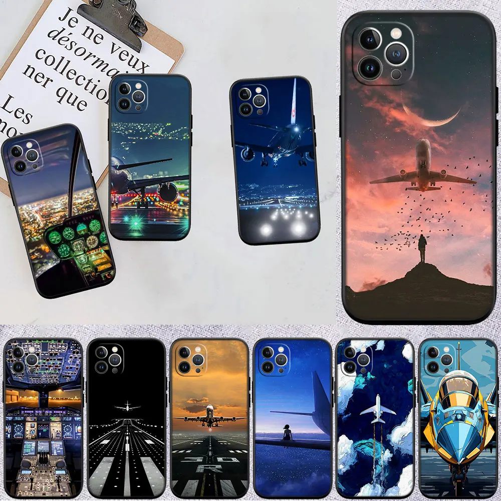 QT1 Airplane Red Phone Case for Samsung Galaxy A21S A22 A31 A32 A41 A42 A51 A52 A71 A72 A81 A82 A91 M20 M30 M30S M31 M51