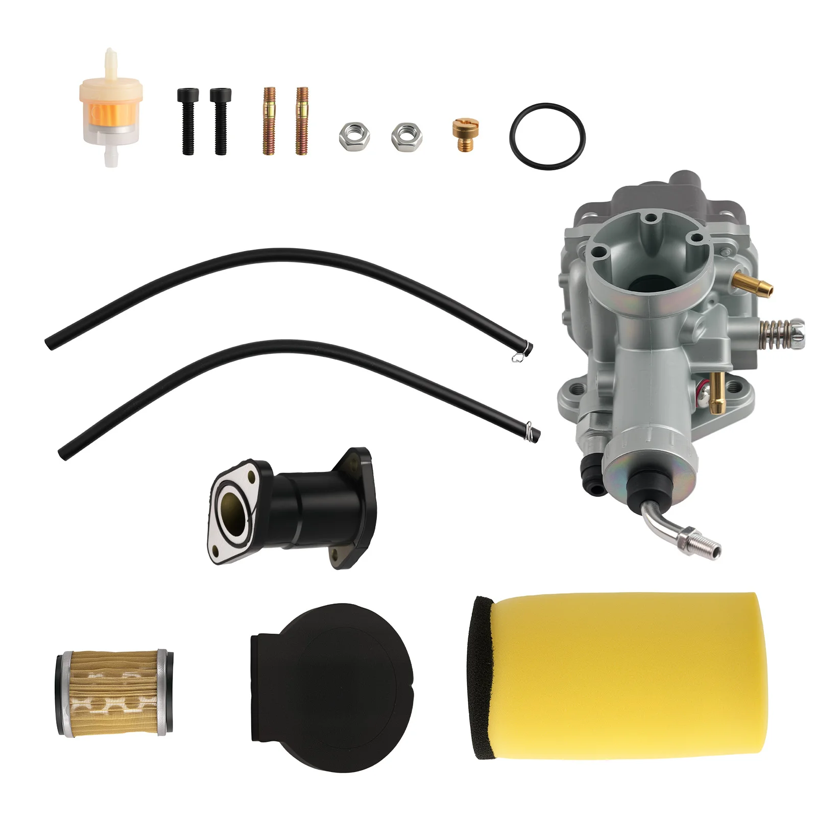 

Carburetor w/ Air Filter For Yamaha Timberwolf 250 YFB250 1992 1993 1994 1995