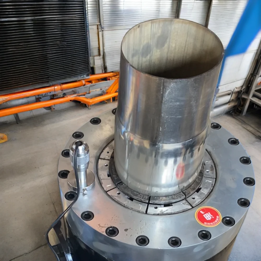 Máquina expansora de tubos de cobre para tubos de acero inoxidable Ss, formación de extremos de tubos de aire acondicionado