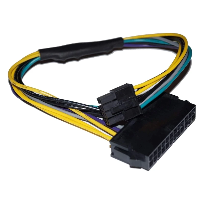 24 Pin to 8 Pin ATX PSU Power Adapter Cable for Dell Motherboard with 8 Pin Port 10.6-inch (27cm)