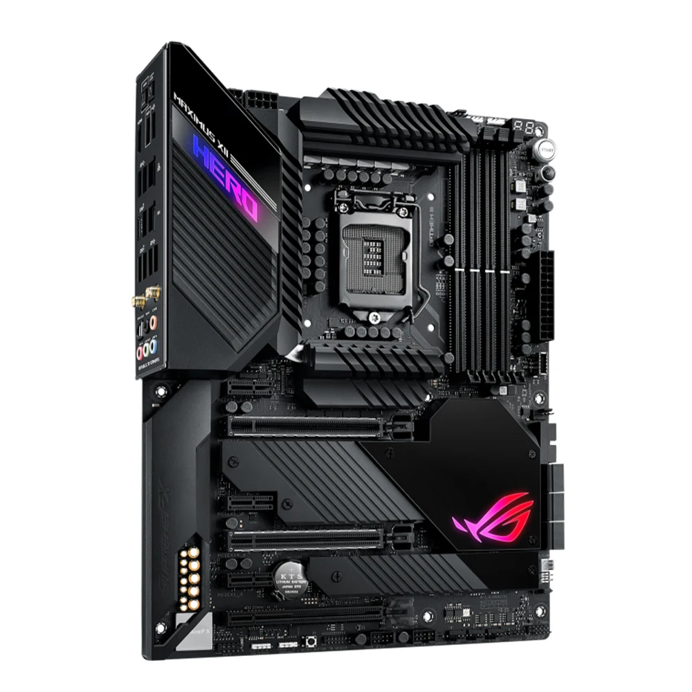 ASUS ROG MAXIMUS XII HERO WI-FI Motherboard LGA1200 Support i5-10600K 11600F i7-10700F 11700K i9-10900K CPU DDR4 Z490 Mainboard