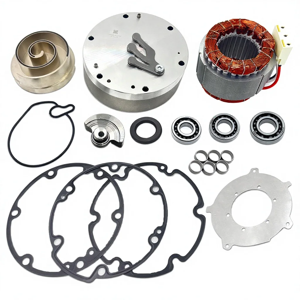 New Energy Vehicles AC Compressor Parts & Repair Kit Suitable for Hanon for Changan Yidong EV460 Auto Replacement/Repair